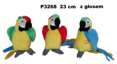 Papuga 25cm MIX Papuga 25cm MIX