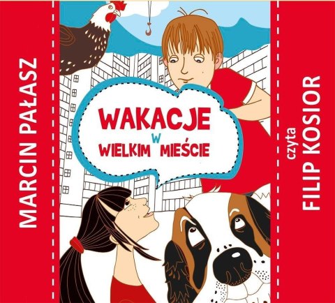 Wakacje w wielkim mieście audiobook Wakacje w wielkim mieście audiobook