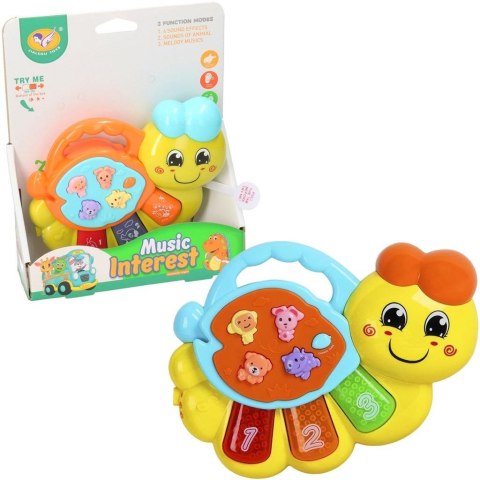 Pianinko muzyczne gąsiennica Pianinko muzyczne gąsiennica