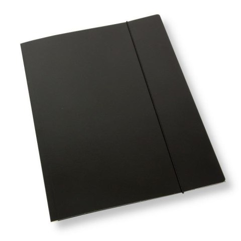 Teczka A4 z gumką lakier czarna 350gsm (10szt) Teczka A4 z gumką lakier czarna 350gsm (10szt)