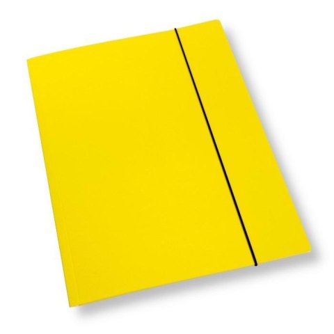 Teczka A4 z gumką lakier żółta 350gsm (10szt) Teczka A4 z gumką lakier żółta 350gsm (10szt)