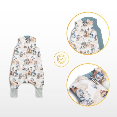 ŚPIWOREK OCIEPLANY XL ZODIAK SZARY TOG 2.5