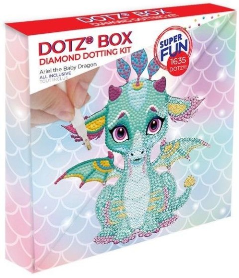 Diamond Dotz Box - Ariel The Baby Dragon Diamond Dotz Box - Ariel The Baby Dragon