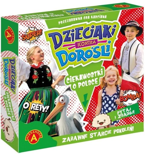 Dzieciaki kontra Dorośli. Ciekawostki o Polsce Dzieciaki kontra Dorośli. Ciekawostki o Polsce