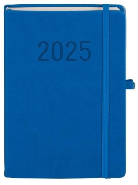 Kalendarz 2025 A5 Memofix DNS niebieski Kalendarz 2025 A5 Memofix DNS niebieski