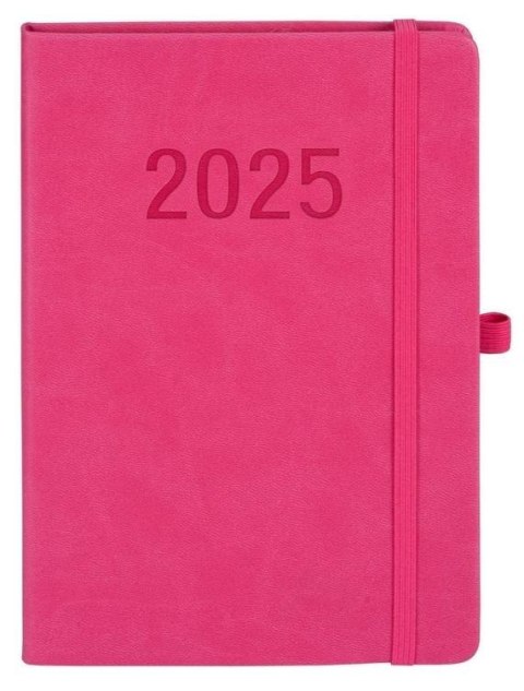 Kalendarz 2025 A5 Memofix TDW różowy Kalendarz 2025 A5 Memofix TDW różowy