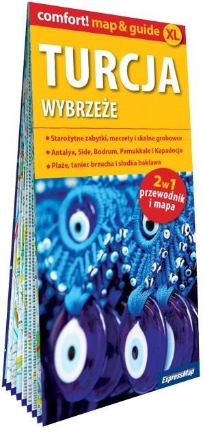 Comfort!map&guide XL Turcja. Wybrzeże 2w1 Comfort!map&guide XL Turcja. Wybrzeże 2w1