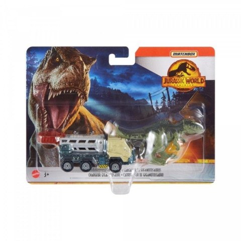 Matchbox Jurassic World Transporter z Gigantozaur Matchbox Jurassic World Transporter z Gigantozaur