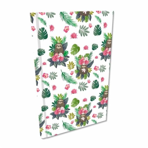 Notes A5 Soft Touch kratka 80g Leniwce girls Notes A5 Soft Touch kratka 80g Leniwce girls