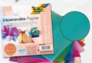Papier opalizujący kropki 14x14cm 50szt Papier opalizujący kropki 14x14cm 50szt