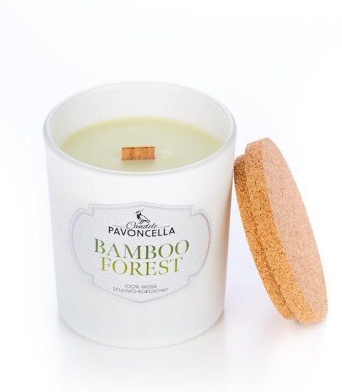 Świeczka sojowa Bamboo Forest biała 135g Świeczka sojowa Bamboo Forest biała 135g