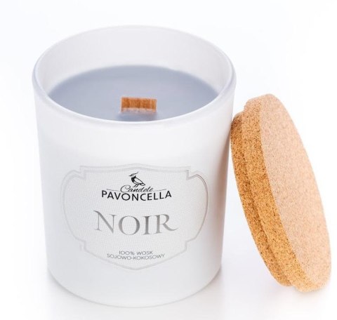 Świeczka sojowa Noir biała 135g Świeczka sojowa Noir biała 135g