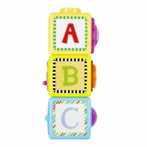 Klocki edukacyjne 3szt BAM BAM Klocki edukacyjne 3szt BAM BAM
