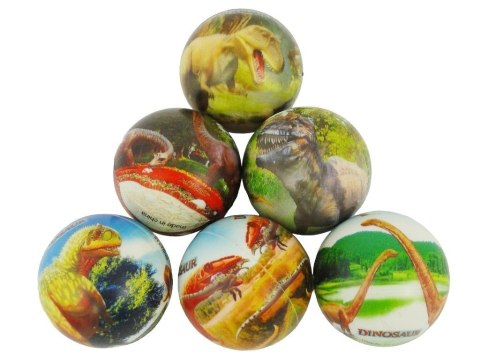 Piłeczki piankowe miękkie 7,3cm Dinozaury (12szt) Piłeczki piankowe miękkie 7,3cm Dinozaury (12szt)