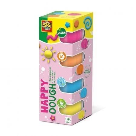 Plastelina Happy 4x90g Plastelina Happy 4x90g