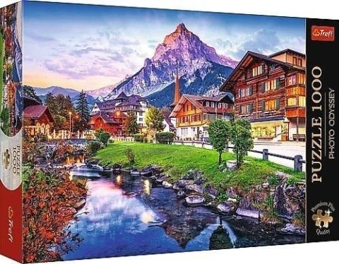 Puzzle 1000 Alpejskie miasteczko Szwajcaria TREFL Puzzle 1000 Alpejskie miasteczko Szwajcaria TREFL