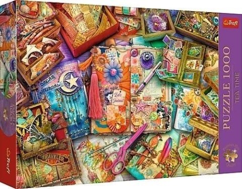 Puzzle 1000 Biurko dziennikarza TREFL Puzzle 1000 Biurko dziennikarza TREFL