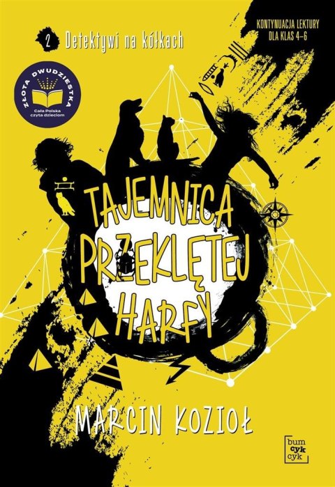 Tajemnica przeklętej harfy. Detektywi na kółkach 2 Tajemnica przeklętej harfy. Detektywi na kółkach 2