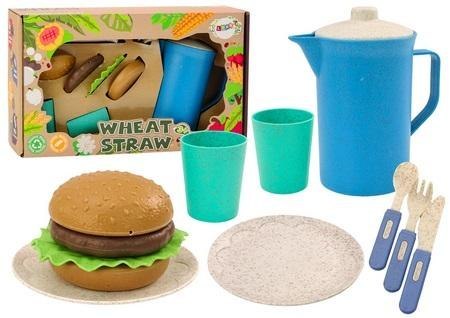 Zestaw naczyń hamburger 11el Zestaw naczyń hamburger 11el