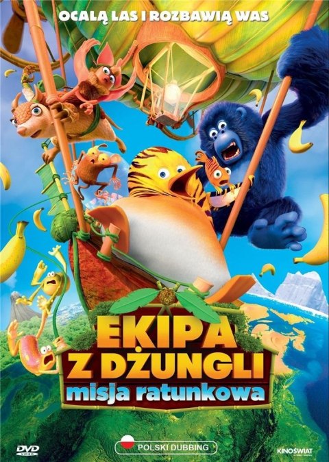 Ekipa z dżungli. Misja ratunkowa DVD Ekipa z dżungli. Misja ratunkowa DVD