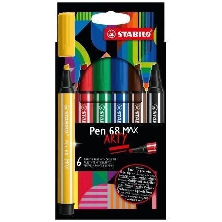 Flamaster Pen 68 Max Arty 6szt Flamaster Pen 68 Max Arty 6szt