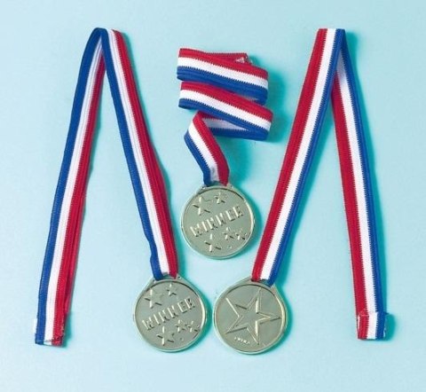 Medal plastikowy 10,5x4,4cm Medal plastikowy 10,5x4,4cm