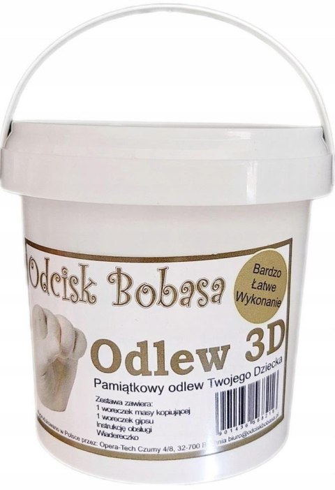Odcisk Bobasa - Odlew 3D mały Odcisk Bobasa - Odlew 3D mały