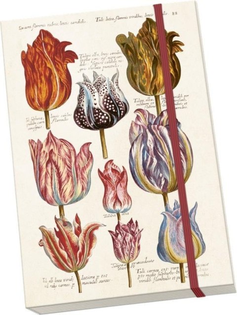 Notatnik ozdobny A5 STNOTE 124 Tulipany Notatnik ozdobny A5 STNOTE 124 Tulipany