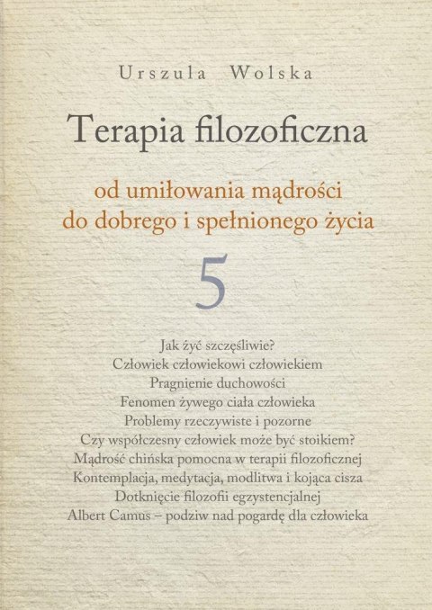 Terapia filozoficzna T.5 Terapia filozoficzna T.5