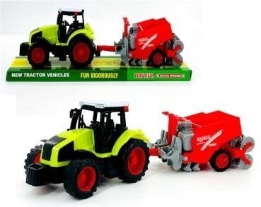 Traktor z maszyną rolniczą Traktor z maszyną rolniczą