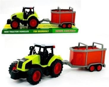 Traktor z przyczepą Traktor z przyczepą
