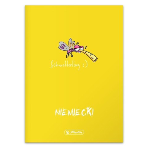 Zeszyt A5/60K kratka Eco PP Język Niemiecki (5szt) Zeszyt A5/60K kratka Eco PP Język Niemiecki (5szt)