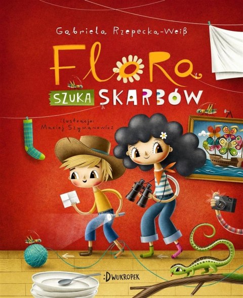 Flora szuka skarbów Flora szuka skarbów