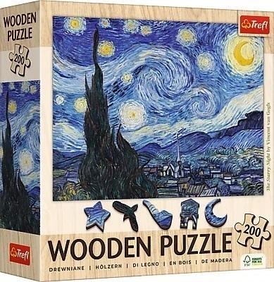 Puzzle drewniane 200 Gwiaździsta Noc TREFL Puzzle drewniane 200 Gwiaździsta Noc TREFL