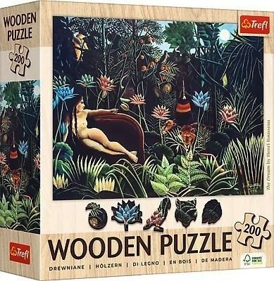 Puzzle drewniane 200 Sen Henri Rousseau TREFL Puzzle drewniane 200 Sen Henri Rousseau TREFL