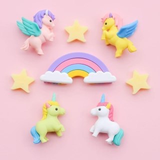 Zestaw gumki do ścierania puzzle Unicorn&Pegasus