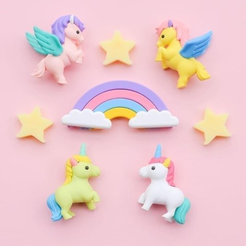 Zestaw gumki do ścierania puzzle Unicorn&Pegasus Zestaw gumki do ścierania puzzle Unicorn&Pegasus