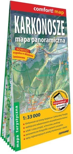 Comfort!map Karkonosze - mapa panoramiczna lam