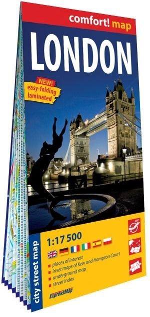 Comfort!map Londyn (London) 1:17 500 laminowany Comfort!map Londyn (London) 1:17 500 laminowany