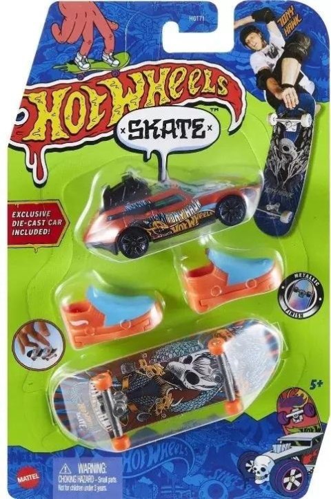 Hot Wheels Skate Deskorolka + buty + auto HNG55 Hot Wheels Skate Deskorolka + buty + auto HNG55
