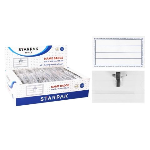 Identyfikator PP 57x90mm (50szt) Identyfikator PP 57x90mm (50szt)