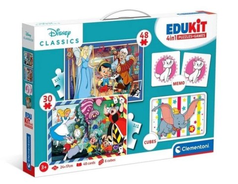 Puzzle 48 + 36 + Memo + 6 klocków Edukit Disney Puzzle 48 + 36 + Memo + 6 klocków Edukit Disney