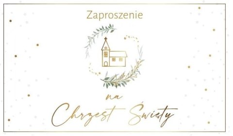 Zaproszenie Chrzest (10szt) Zaproszenie Chrzest (10szt)