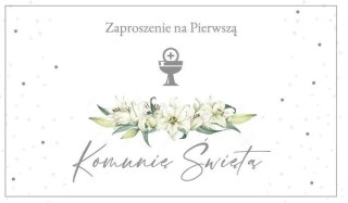 Zaproszenie Komunia (10szt)