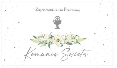 Zaproszenie Komunia (10szt) Zaproszenie Komunia (10szt)