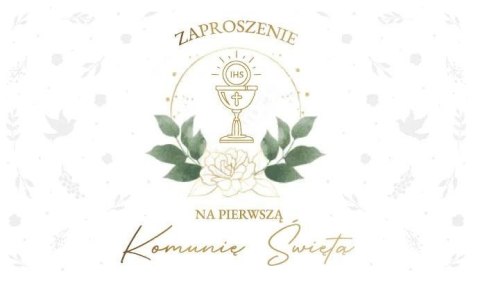 Zaproszenie Komunia (10szt) Zaproszenie Komunia (10szt)