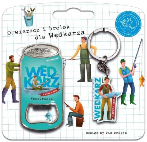 Zestaw brelok + otwieracz dla wędkarza Zestaw brelok + otwieracz dla wędkarza