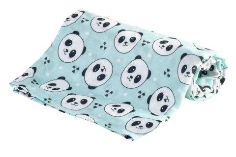 0309 PIELUSZKA BAMBUSOWA 30X30 PANDA MIĘTA 0309 PIELUSZKA BAMBUSOWA 30X30 PANDA MIĘTA