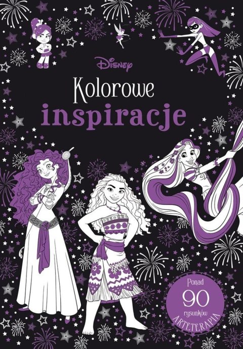 Arteterapia. Kolorowe inspiracje. Disney Arteterapia. Kolorowe inspiracje. Disney