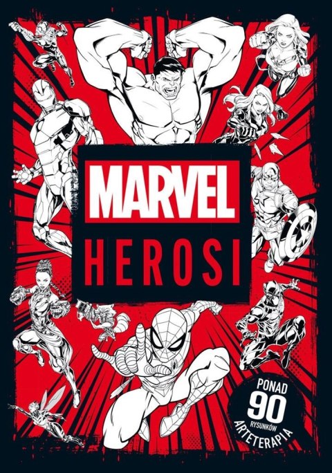 Arteterapia. Marvel Herosi Arteterapia. Marvel Herosi